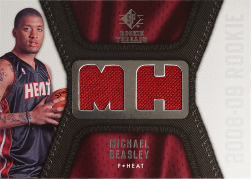Michael Beasley trading card