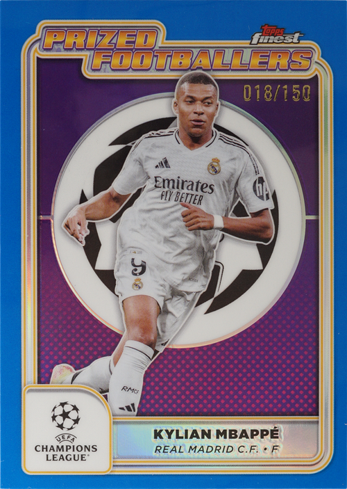 Kylian Mbappé trading card
