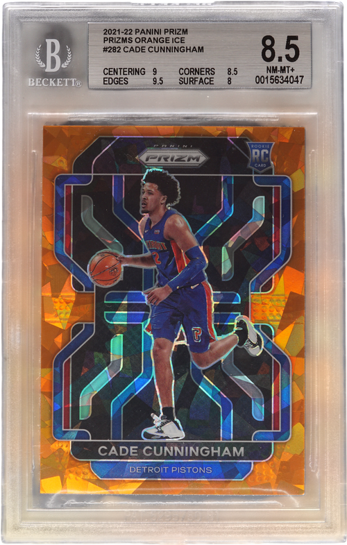 Cade Cunningham trading card