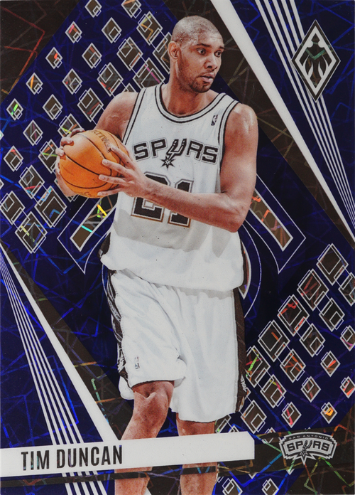 Tim Duncan trading card