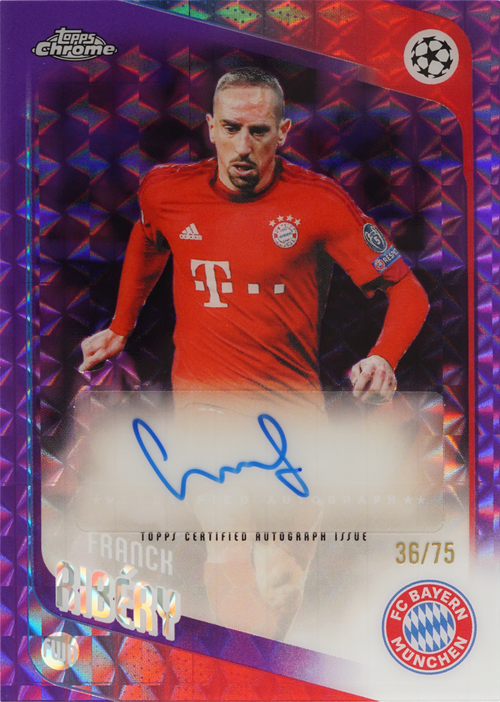 Franck Ribéry trading card