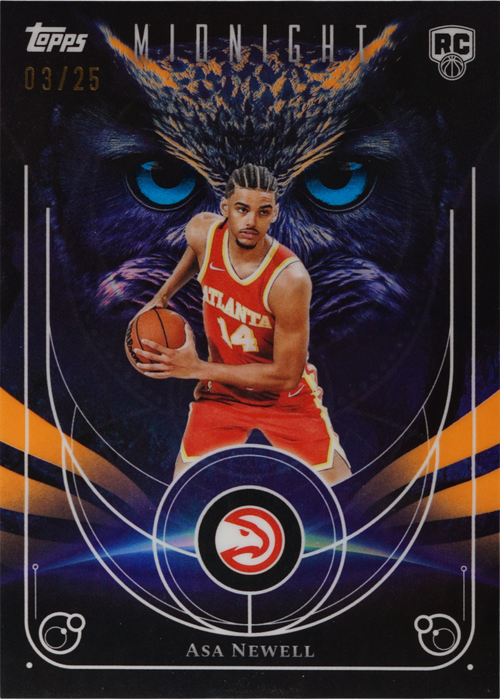 Asa Newell trading card