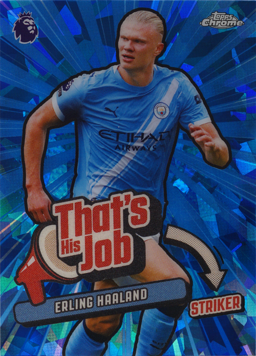 Erling Haaland trading card