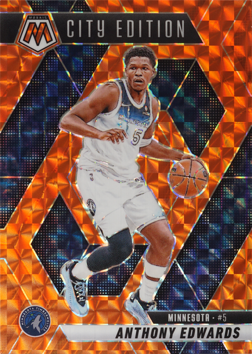 Anthony Edwards trading card