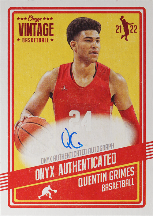 Quentin Grimes trading card