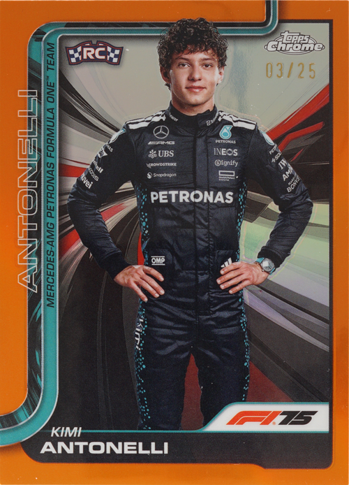Kimi Antonelli trading card