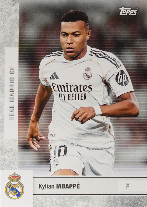 Kylian Mbappé trading card