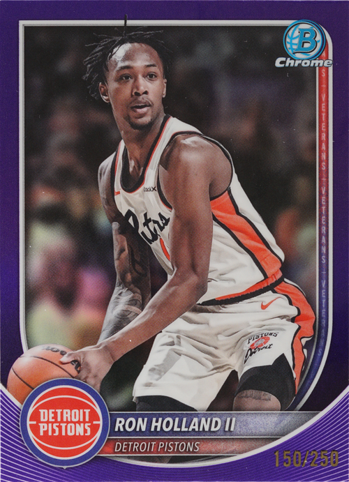 Ron Holland II trading card