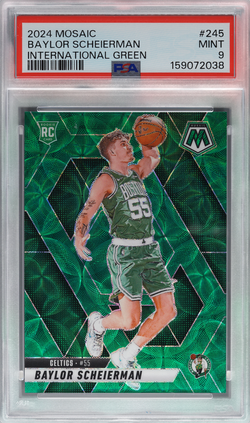Baylor Scheierman trading card