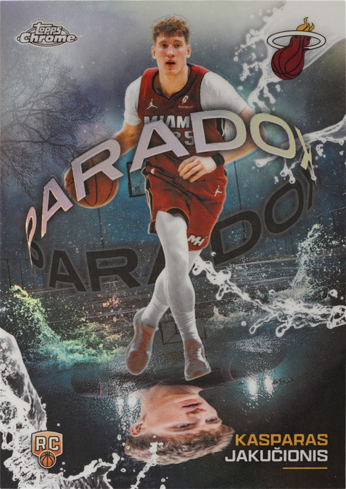 Kasparas Jakučionis trading card