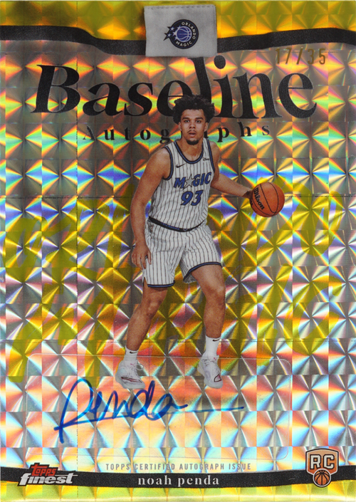Noah Penda trading card