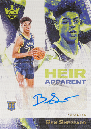 Ben Sheppard trading card