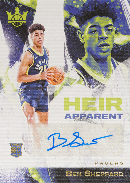Ben Sheppard trading card