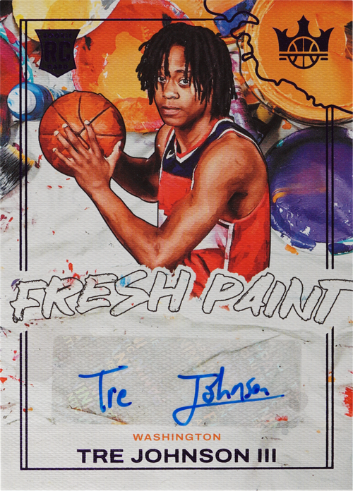 Tre Johnson III trading card