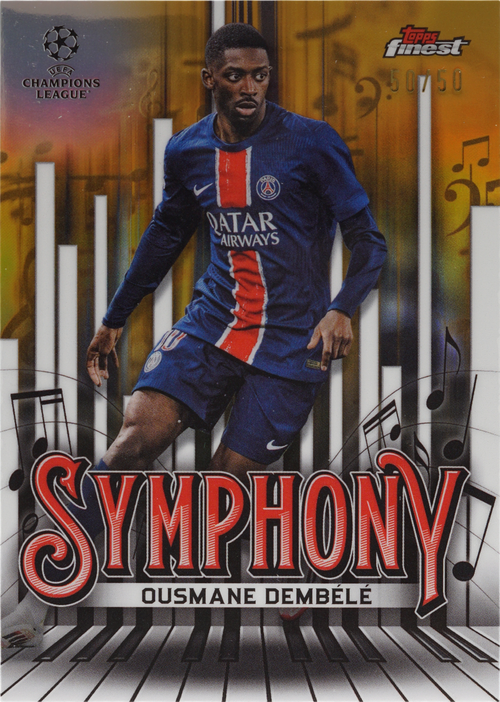 Ousmane Dembélé trading card