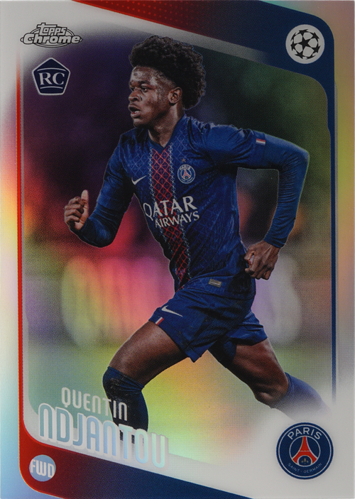 Quentin Ndjantou trading card
