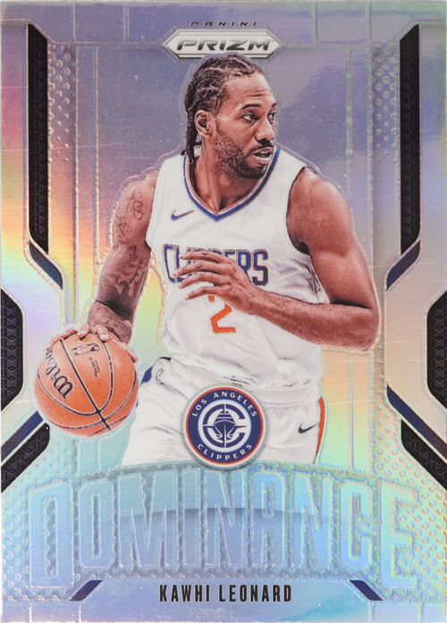 Kawhi Leonard trading card