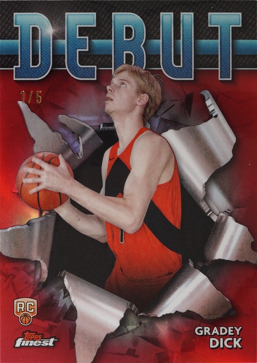 Gradey Dick trading card