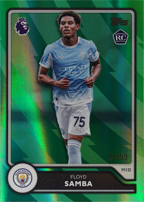 Floyd Samba trading card