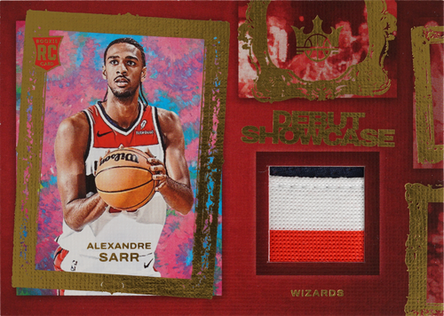 Alexandre Sarr trading card