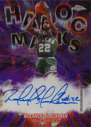 Rolando Blackman trading card