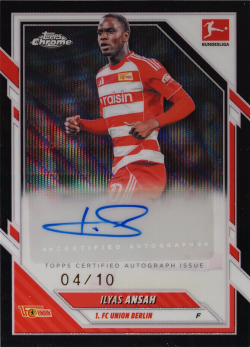 Ilyas Ansah trading card