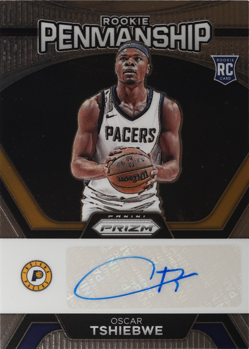 Oscar Tshiebwe trading card