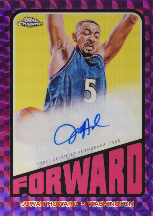 Juwan Howard trading card