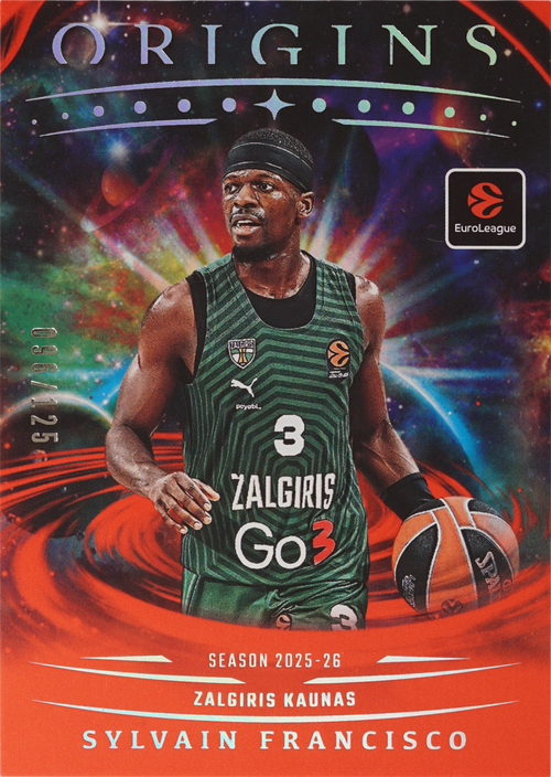 Sylvain Francisco trading card