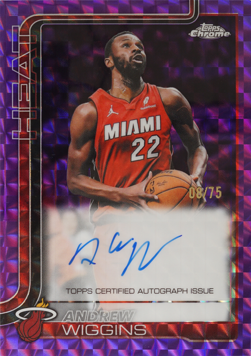 Andrew Wiggins trading card