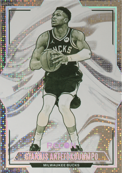 Giannis Antetokounmpo trading card