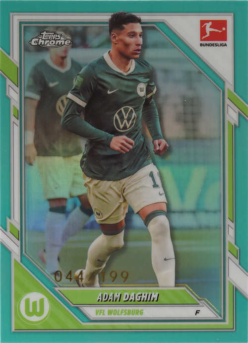 Adam Daghim trading card