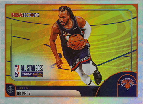 Jalen Brunson trading card