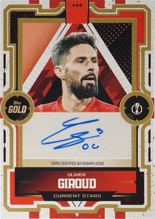 Olivier Giroud trading card