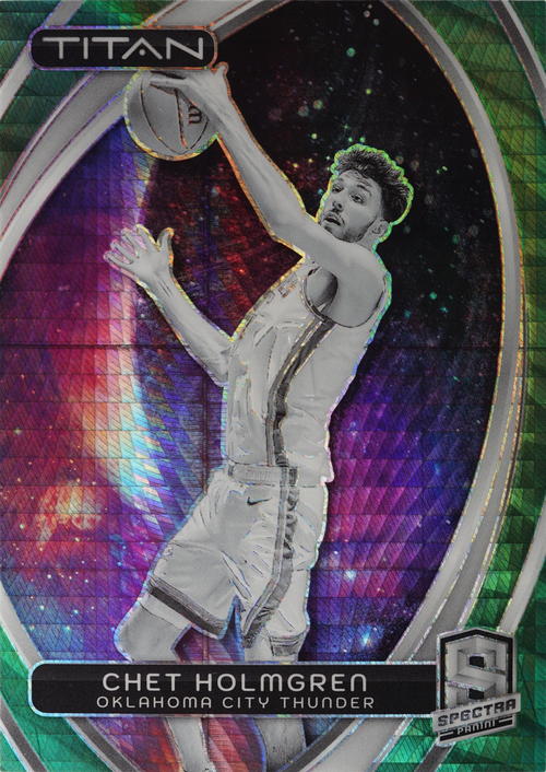 Chet Holmgren trading card