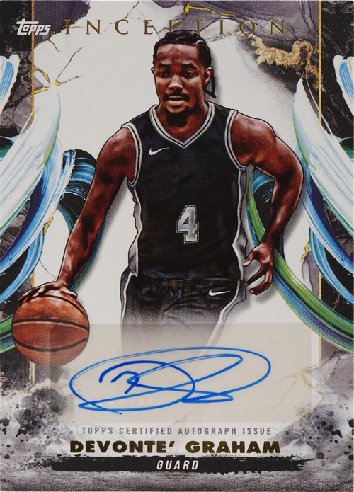 Devonte' Graham trading card