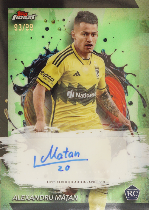 Alexandru Mățan trading card