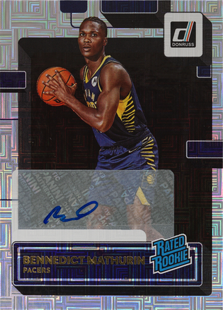 Bennedict Mathurin trading card