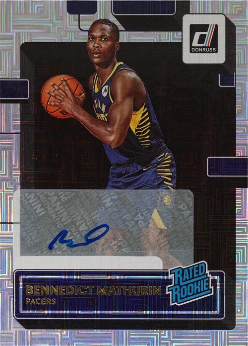 Bennedict Mathurin trading card