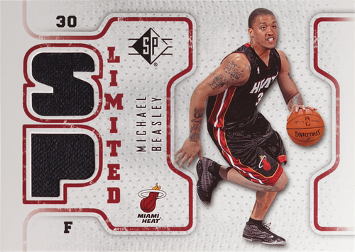 Michael Beasley trading card