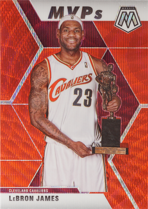 LeBron James trading card