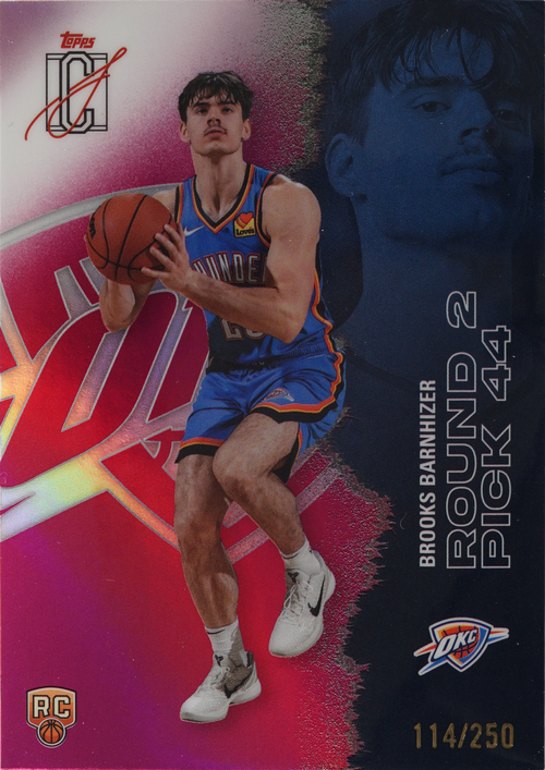 Brooks Barnhizer trading card