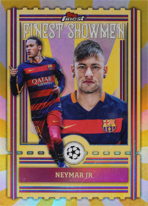 Neymar Jr trading card