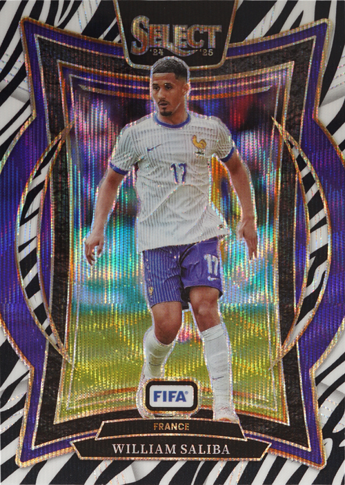 William Saliba trading card