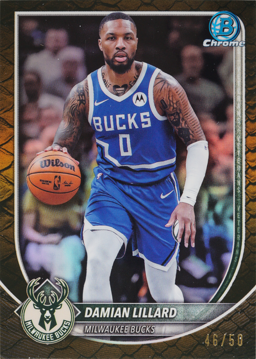 Damian Lillard trading card