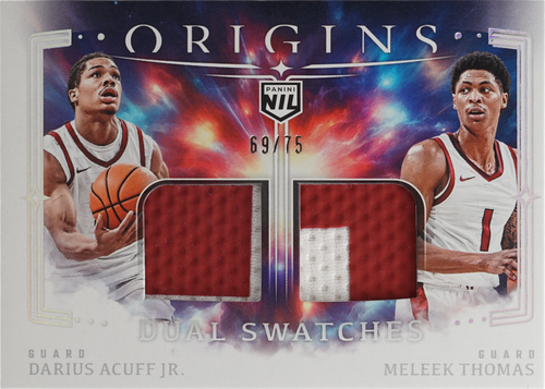 Darius Acuff Jr. / Meleek Thomas trading card
