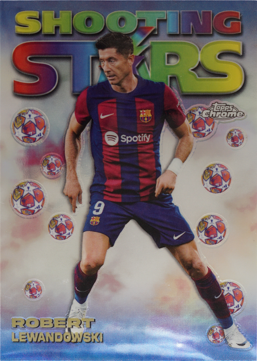 Robert Lewandowski trading card