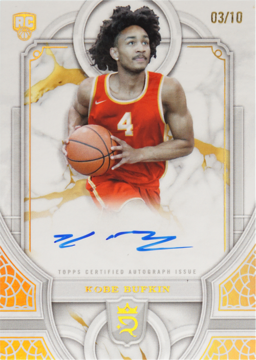 Kobe Bufkin trading card