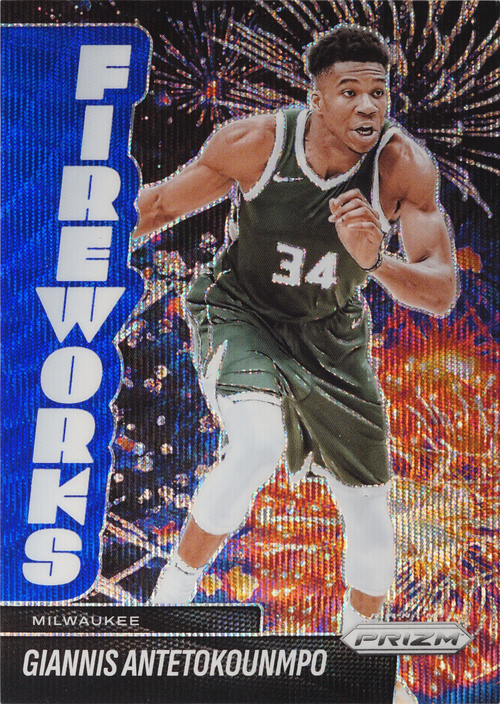 Giannis Antetokounmpo trading card