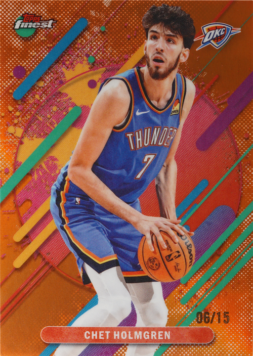 Chet Holmgren trading card